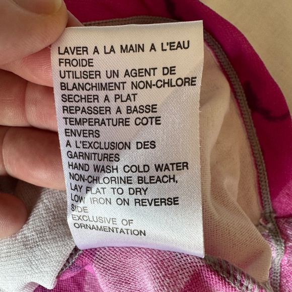 Tribal Long Sleeve‎ Embellished Top Wearable Art Long Sleeve Pink XL Lightweight - Picture 8 of 12